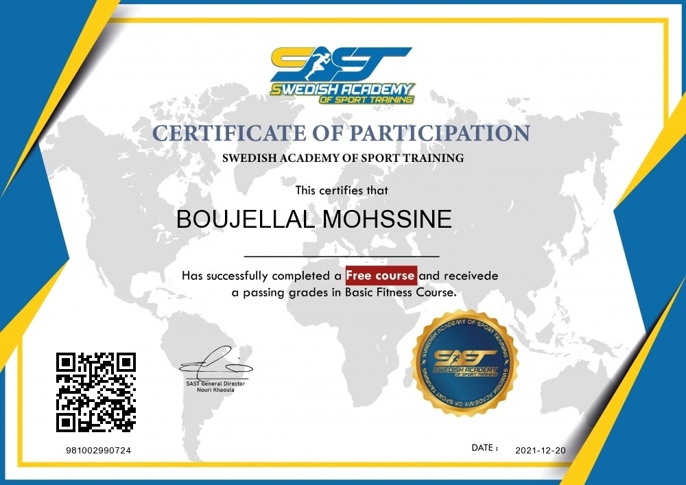 BOUJELLAL MOHSSINE